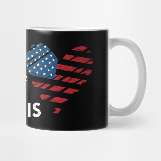 America - Home is where the heart is by KC Happy Shop